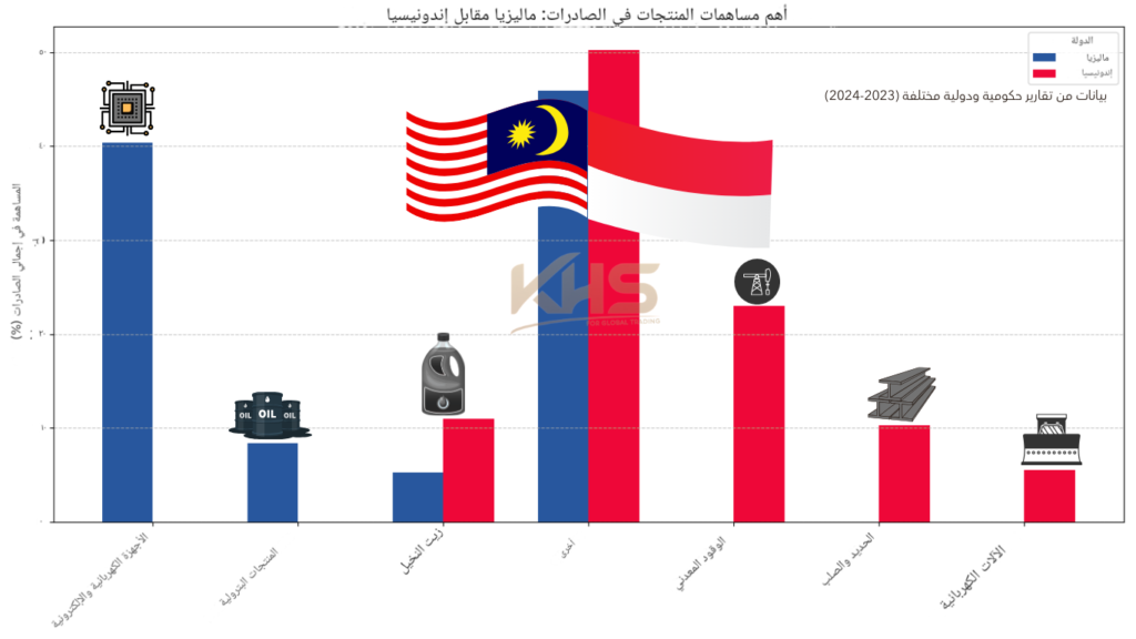 المنتجات من إندونيسيا وماليزيا